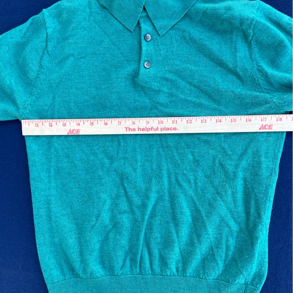 Women’s Medium Turnbury 100% Wool Sweater Polo - Picture 7 of 10